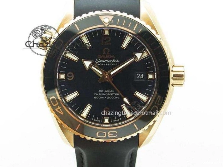 0429 UrbanChic De Ville YG MKF 1:1 Best Edition Silver Dial YG Markers on Black Leather Strap MIYOTA 9015 V 8048